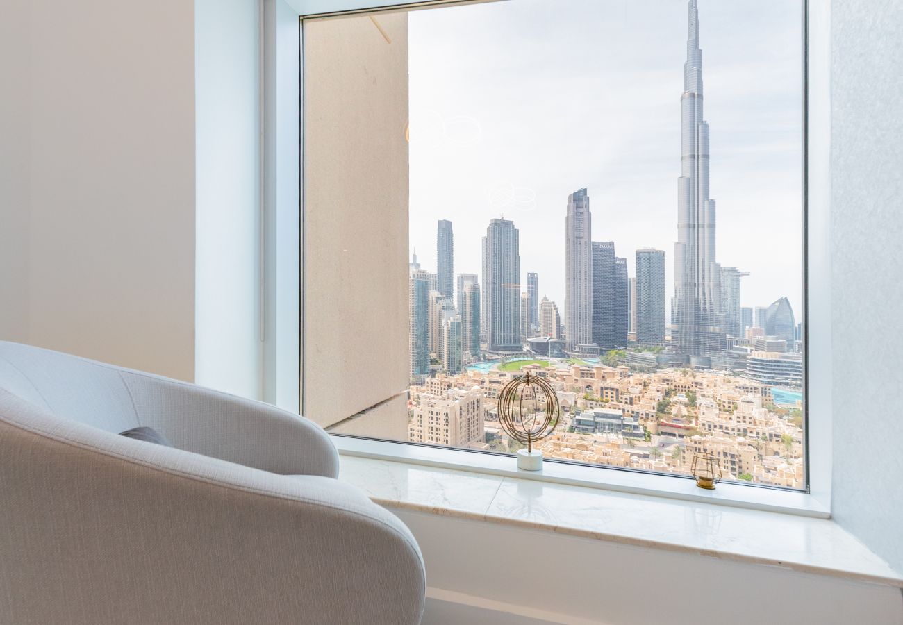 Apartment in Dubai - Astounding 2BR With Burj Khalifa View