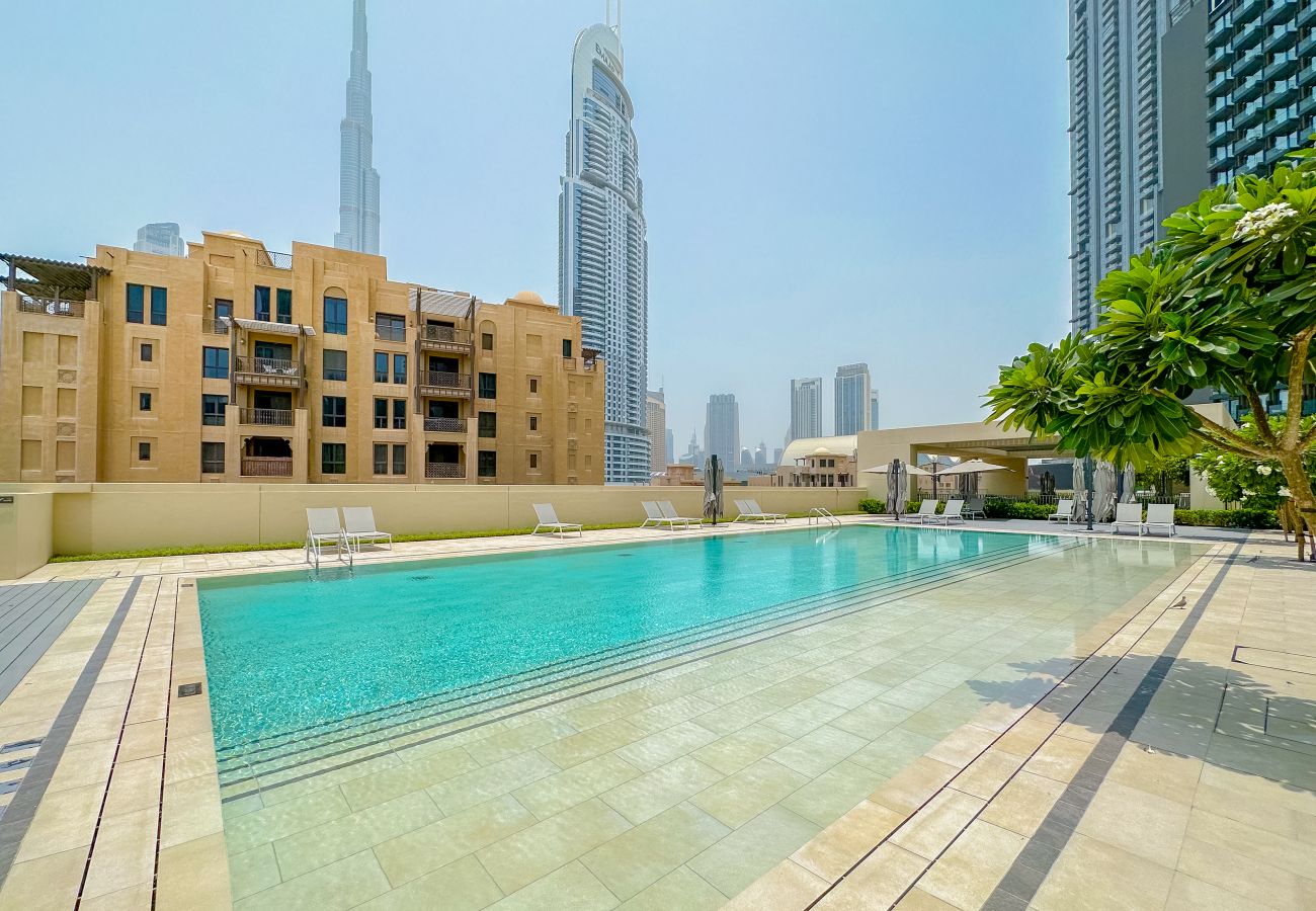 Apartment in Dubai - Charming 1BR Apt at Downtown