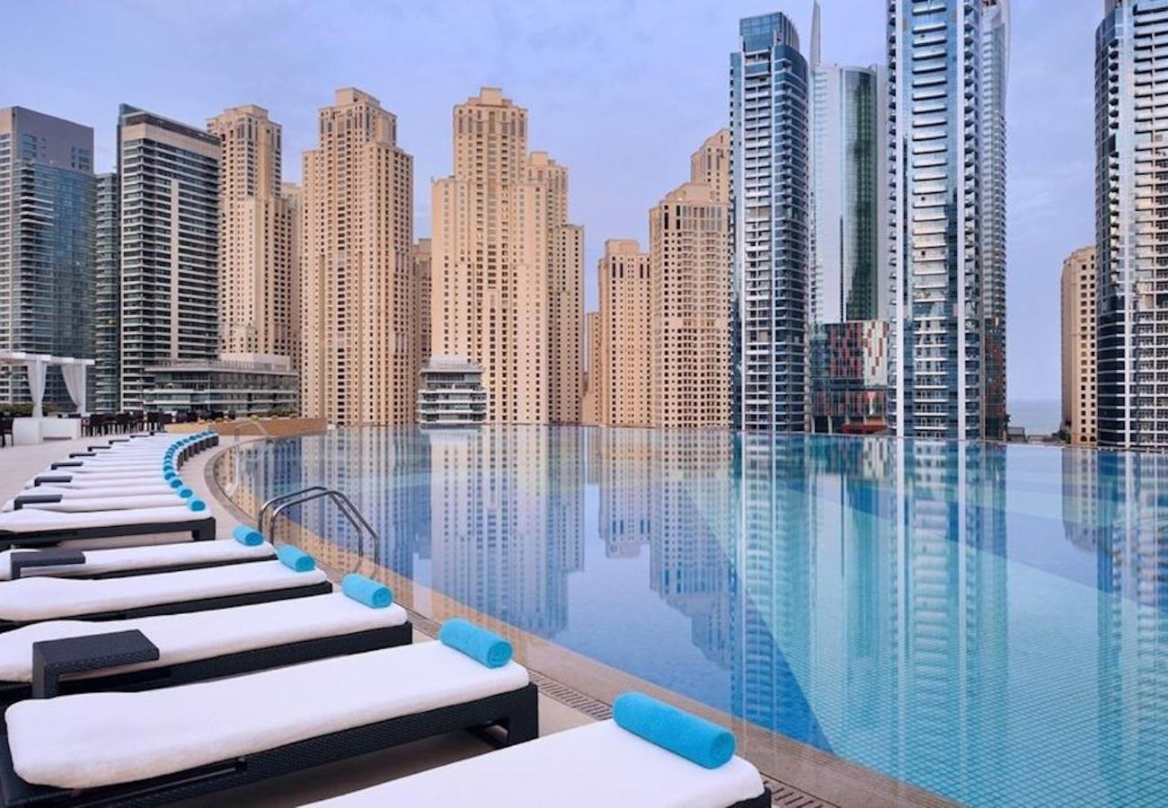 Apartment in Dubai - Extravagant 1BR at JW Marriott Marina Residences