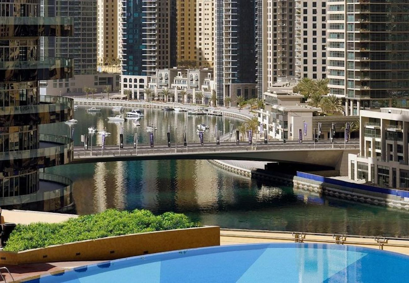 Apartment in Dubai - Extravagant 1BR at JW Marriott Marina Residences