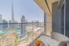 Apartment in Dubai - Chic 2BR w/ Exquisite Burj Khalifa & fountain View