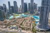 Apartment in Dubai - Chic 2BR w/ Exquisite Burj Khalifa & fountain View