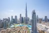 Apartment in Dubai - Chic 2BR w/ Exquisite Burj Khalifa & fountain View