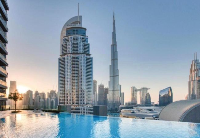 Apartment in Dubai - Superb 2BR w/Burj Khalifa & Fountain View Apartment in Dubai - Superb 2BR w/Burj Khalifa & Fountain View