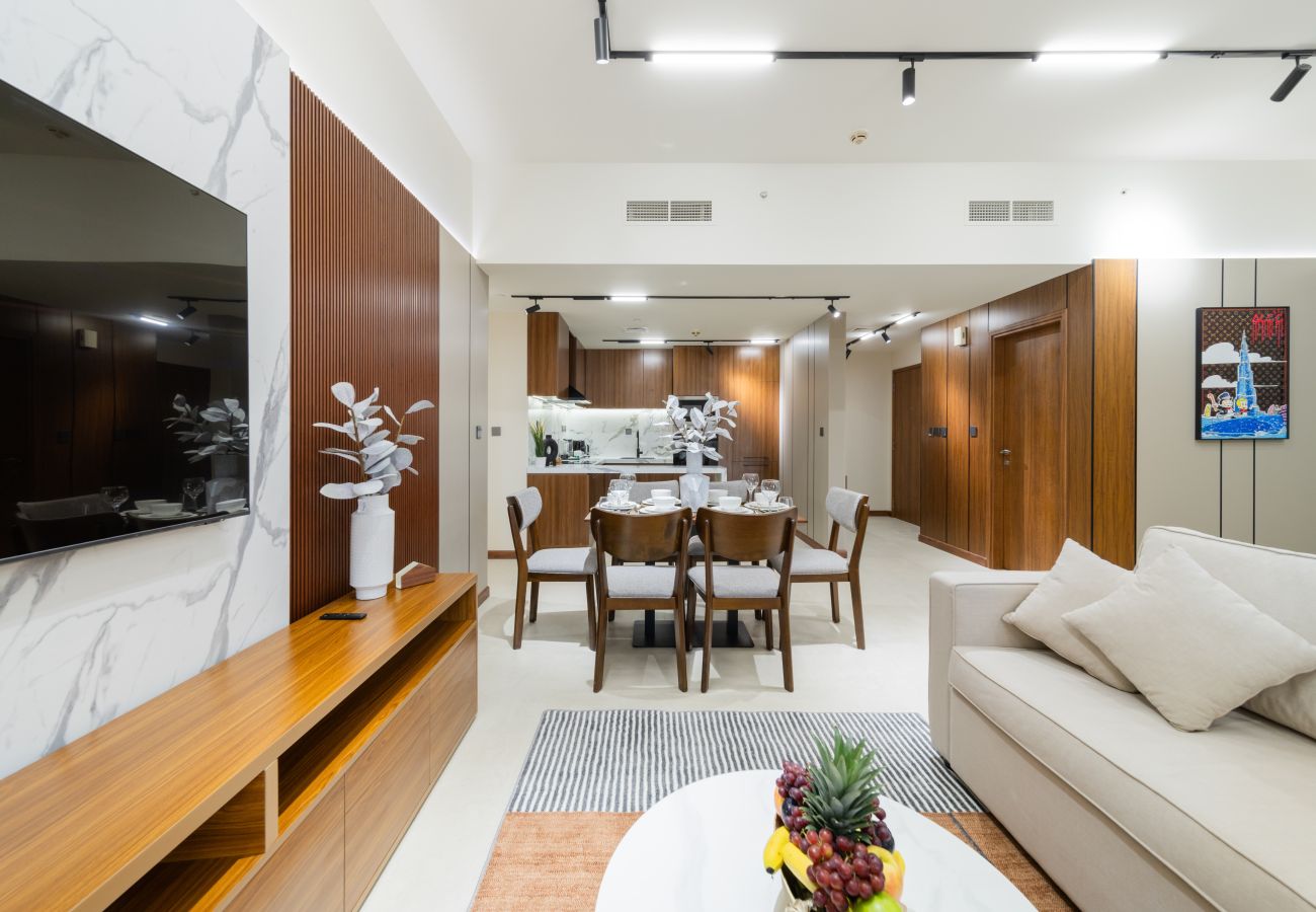 Apartment in Dubai - Dazzling 2BR Apt w/Beach Access at JBR
