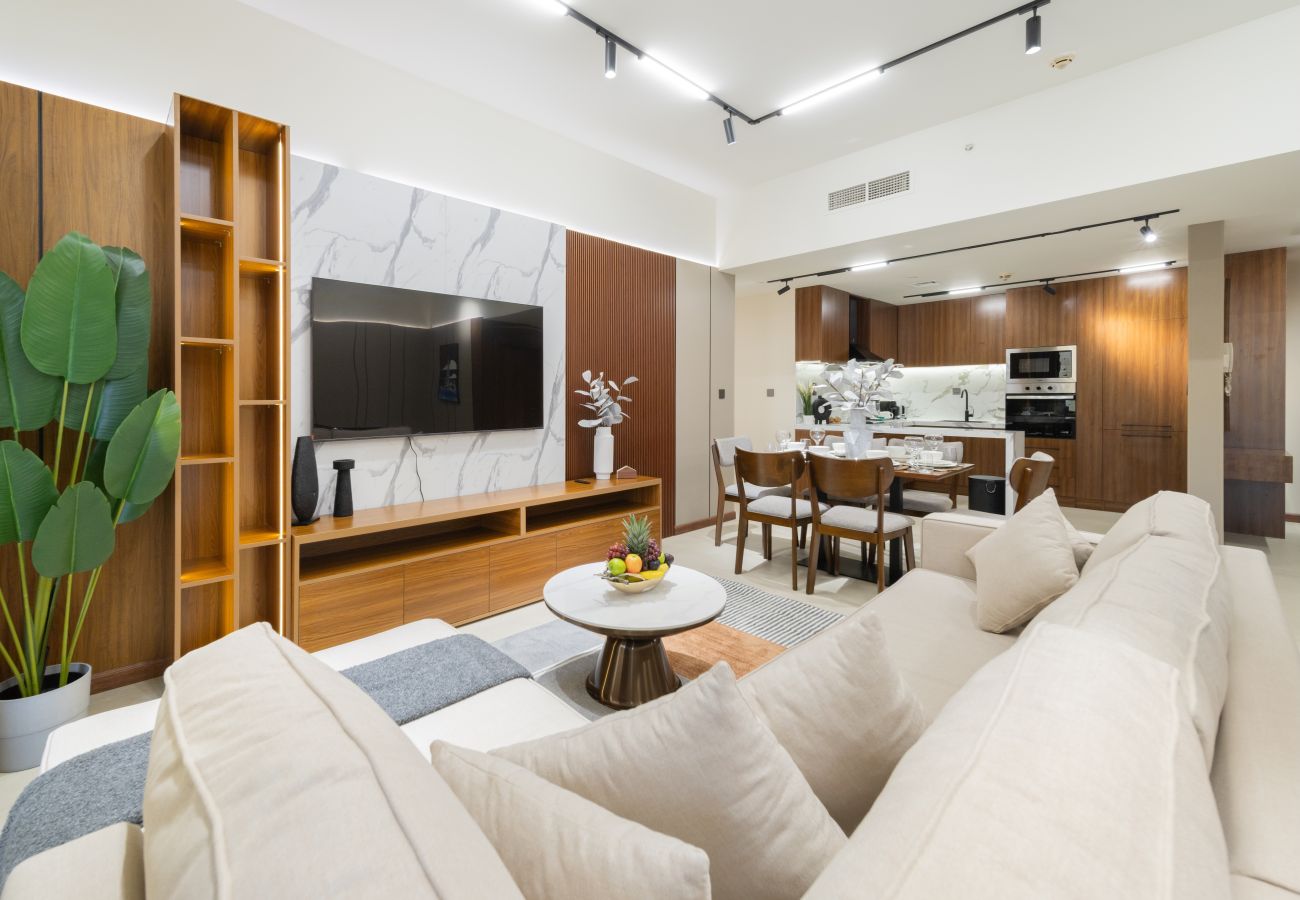 Apartment in Dubai - Dazzling 2BR Apt w/Beach Access at JBR
