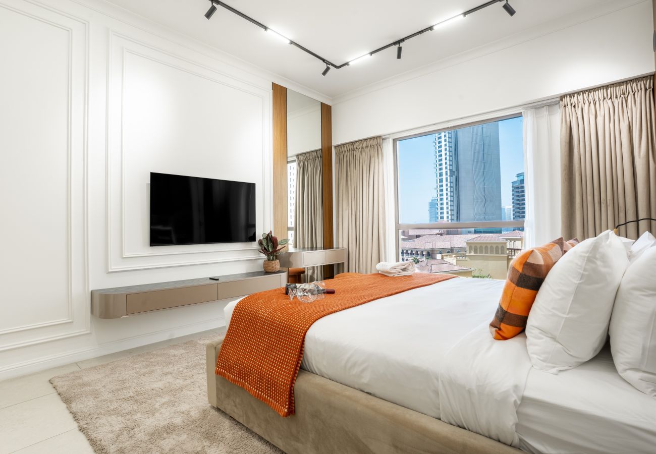 Apartment in Dubai - Dazzling 2BR Apt w/Beach Access at JBR