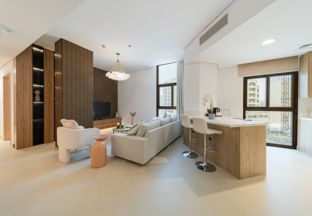 Apartment in Dubai - Chic 2BR Apt with Contemporary Design