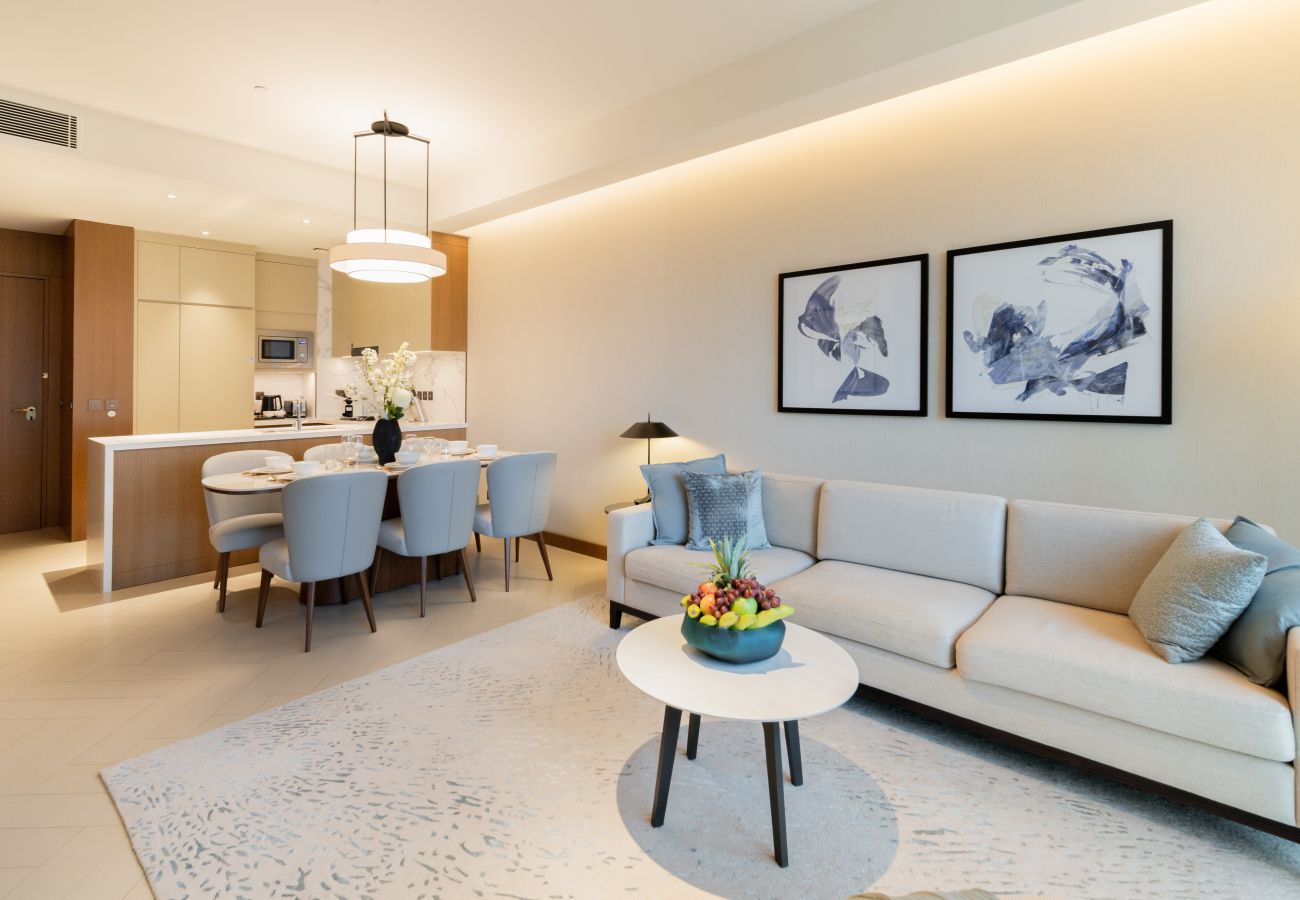 Apartment in Dubai - Lavish 2BR Apt w/ Burj Khalifa View