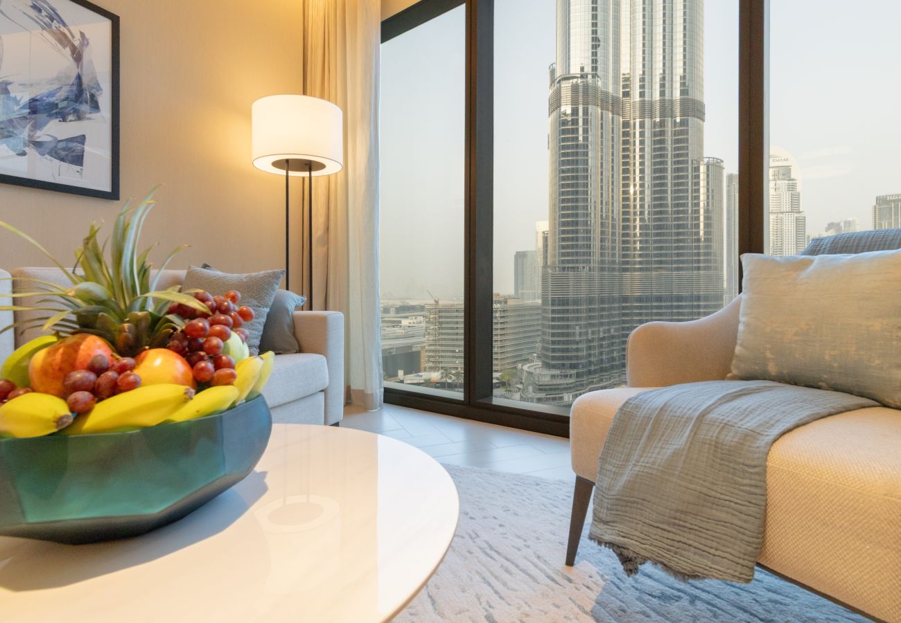 Apartment in Dubai - Lavish 2BR Apt w/ Burj Khalifa View