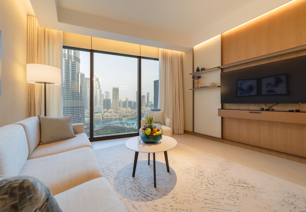 Apartment in Dubai - Lavish 2BR Apt w/ Burj Khalifa View